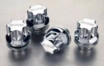 Genuine Mitsubishi Wheel Locks - Fluted Lugs Ralliart Logo MZ314152 New. Price: $196.00.