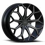 Cavallo Wheel CLV-22208551121143+35GBM 20X8.5 5X112/4.5 35MM Black New. Price: $385.32.