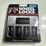 Gorilla 38431XLBC Black Wheel Lock SET/4 Chrome Ball 12MM 1.50 Thread New. Price: $20.00.