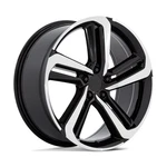 Performance Replicas PR216 20X8.5 5X114.3 ET45 Gloss Black Machined (qty Of 1) New. Price: $417.19.