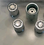 Gm Accessories # 046136 Mcgard Wheel Security Lock Key- M12 X 1.5 Lug Nuts Set New. Price: $35.00.