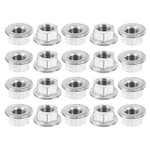 20PCS M12X1.5MM Serrated Flange Hex Lock Nuts 304 Stainless Steel Non-slip New. Price: $27.46.