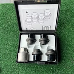 Set 4 New Black Factory Chevrolet Corvette Wheel Lug Nut Locks Oem Gm 85068537. Price: $65.00.