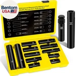 12PCS Lug Nut Socket Set, Master Key Of 5, 6, 7, Spline, New. Price: $75.68.