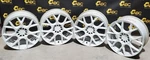 Ruff Drift Wheel Set (4) Gloss White 18X8 (5X108) 38 Used. Price: $700.00.