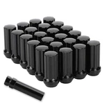Richeer 24PC M14X1.5 Black Extended Spline Lug Nuts W/key For Silverado Tahoe New. Price: $35.87.