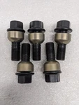Febi Bilstein 100591 Porsche Lug Bolt For Alloy Wheel Black 5-PACK New R22T7. Price: $63.74.