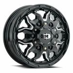 Vision Wheel Korupt 16X6.5 6X130 45MM Gloss Black/milled 410-6663GBMS45 New. Price: $275.95.