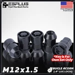 4 Pc Hyundai Wheel Lock M12X1.5 Black Fit Elantra/ioniq/kona/sonata/tucson Etc New. Price: $20.99.