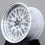 Mst MT-10 15X8 4X100/114.3 25 Offset White Mesh Machine Lip Rivet Sport Wheels New. Price: $701.00.