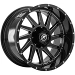 Off-road XF-216 20X10 5X5"/5X5.5" -24MM Black/milled Wheel Rim 20" Inch New. Price: $458.50.