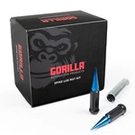 SPK8-14150BL / Gorilla Blue Spike Kit 14X1.5 8-LUG (32 Lugs) New. Price: $190.00.