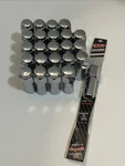 Nos 7/16 X 18 Rh Thread Crager Sst Mag Wheels Nut 24PACK 3/8 Shank Closed End New. Price: $40.00.