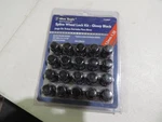 White Knight Glossy Black 723807 Key Hex 3/4",13/16" Spline Wheel Lock Kit 12MM-. Price: $22.50.