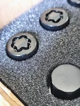 Genuine Mazda Black Lug Nut & Wheel Lock Kit - C9S1V9790 New. Price: $119.00.