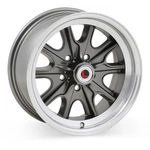 LW90-50754B Legendary Wheels HB45 15X7 5X4.5 4.25 Bs Charcoal/machined New. Price: $245.95.