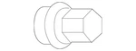 Genuine Gm Wheel Lug Nut Cap 09594438 New. Price: $10.56.