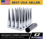 20 Pc Short Spline Spike Lug Nuts Kit Chrome 12X1.25 Nissan Infiniti Subaru New. Price: $39.99.