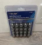White Knight 773804 Wheel Lock Kit 1/2" - Acorn Lug Nuts 3/4" Hex, 20 Pack Bv Used. Price: $19.98.