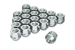 Gaemi Open End Chrome Lug Nuts For Aftermarket M12X1.25, Silver New. Price: $35.66.