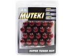 Muteki 20PCS Wheels Tuner Lug Nuts (41886R/CLOSED END/12X1.5/RED) # New. Price: $60.99.
