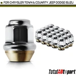 20X M12-1.50 Dometop Wheel Lug Nut For Chrysler Dodge Jeep Compass Front & Rear New. Price: $38.99.