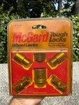 New Genuine Mcgard 21120 Chrome Regular Shank Wheel Lock Set 1/2-20. Price: $24.99.