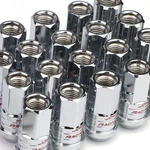 20X Open-end Chrome M12X1.5 25MMOD 45MM Lug/lock Nut+key For Conical Seat Wheel New. Price: $24.49.