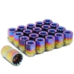 Nrg LN-T210MC-21 16PCS 27MM Open-end Design Lug Nut W/4 Lock + Adapter M12X1.25 New. Price: $280.00.