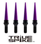 20 True 14X1.5MM 28MM Shank Steel Lug Nut Bolts W/ Purple Extended Spikes New. Price: $159.95.
