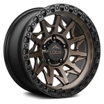 Lock Off-road Lunatic Wheel 17X9 (-12, 6X139.7, 106.2) Bronze Single Rim New. Price: $288.00.