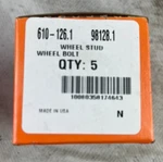 Wheel Lug Dorman 610-126.1 Single Stud- New. Price: $8.95.