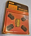 Brand New Set Of Genuine Toyota 4RUNNER Tacoma Locking Lug Nuts Key. Price: $30.00.