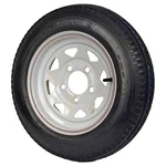 Kenda Loadstar 480-12 Lrc Utility Trailer Tire And 5-HOLE Custom Spoke Wheel New. Price: $69.99.