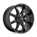 Moto Metal Wheels Rim MO970 20X10 8X6.5 ET-18 125.1CB Gloss Black W/ Milled Lip New. Price: $336.22.