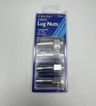 4-PIECES White Knight 188544 Lug Nuts Cragar Sst 1/2" R.h HEX:13/16" Mag Wheel New. Price: $12.99.