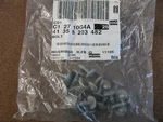 41358203482 T30 Torx-head Self-tapping Screw Bolt 6.3X21 Mm For Bmw New. Price: $28.52.