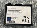 Useful! Mercedes Lock Set For Light-alloy Wheels Black A001 990 1607 Used. Price: $50.00.