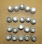 1990-1996 Corvette Wheel Lug Nuts Caps, (20), Gm Used. Price: $51.99.