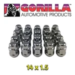 20PC Gorilla Chrome Wheel Lug Nuts 14MM 1.50 Bulge Acorn Seat 14X1.5 91148 New. Price: $42.95.