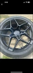 Rohana RFX11 Wheels 19X8.5 (35, 5X112, 66.56) Black Rims Set Of 4 Used. Price: $2000.00.