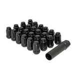 Gorilla Black Spline Lug Nut Kit M12X1.50 24PC Closed End W/ Key New. Price: $39.99.