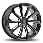 Rock Forged FF25 Wheels 20X8.5 (38, 5X114.3, 73.1) Black Rims Set Of New. Price: $1478.20.