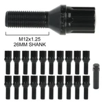 20PCS Lug Bolts 12X1.25 Black Shank For Jeep Dodge Dart 28MM Hex 20MM Cone Seat New. Price: $29.95.