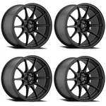 Set 15" Konig 57B Dekagram Semi Matte Black 15X8 Wheels 4X100 25MM Racing Rims New. Price: $860.52.