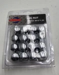 Qty 16 Steeleng M12 X 1.25 Metric Wheel Rim Chrome Lug Nut LN0004 New. Price: $19.99.