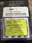 New Oem Ford Wheel Lug Nut Locks N2DZ-1A043-A Bronco Raptor 2022-2025. Price: $55.00.