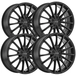 (set Of 4) Petrol P3A 17X8 5X4.5" +40MM Matte Black Wheels Rims 17" Inch New. Price: $905.96.