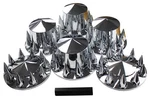 Jiuxi Abs Chrome Plastic Complete Axle Cover Kits With 33MM Threadon Nut Cove... New. Price: $190.98.