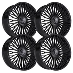 (SET-4) Tis 507B 26X10 6X135/6X139.7 24MM Gloss Black Wheels Rims Inch New. Price: $1958.40.